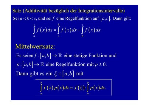 11 Integralrechnen