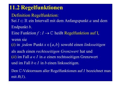 11 Integralrechnen