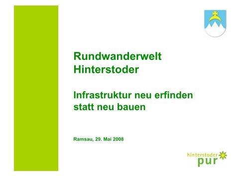 Rundwanderwelt Hinterstoder