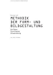 METHODIK DER FORM- UND BILDGESTALTUNG - apposite