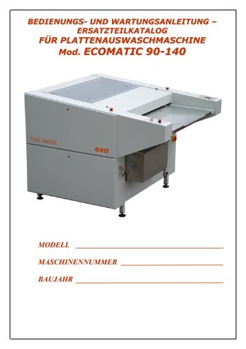 ECOMATIC 90-140 - OVIT srl