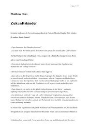 Zukunftskinder - Matthias Horx