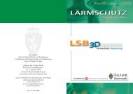 LSB-3D Lärmschutz-Gestaltung - Verkehr - Land Steiermark