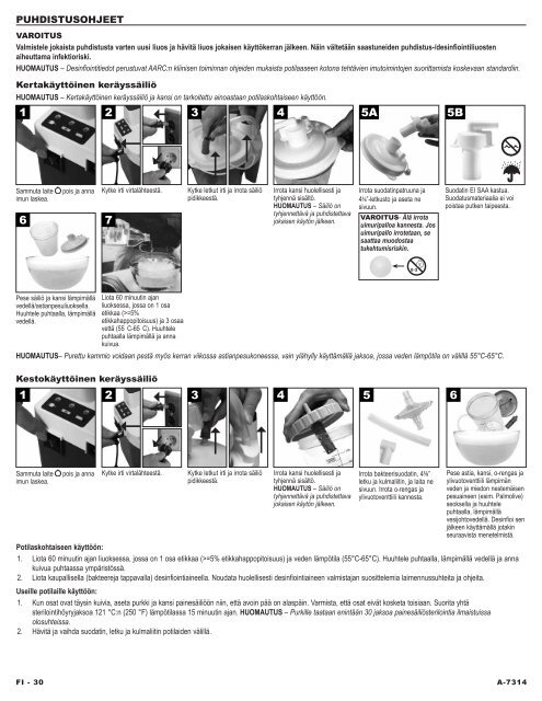 DeVilbiss® Vacu-Aide® QSU Absauggerät Bedienungsanleitung ...