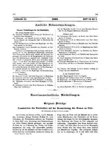 04. Zeitschrift für Bauwesen XII. 1862, H. VII-X= Sp. 313-478