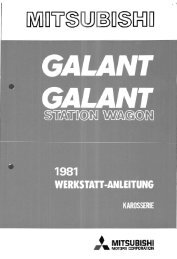 Galant - 1981 - Werkstatt-Anleitung - Karosserie.pdf - Mitsubishi ...