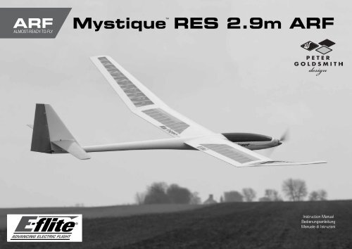 Mystique RES 2.9m ARF - Horizon Hobby UK