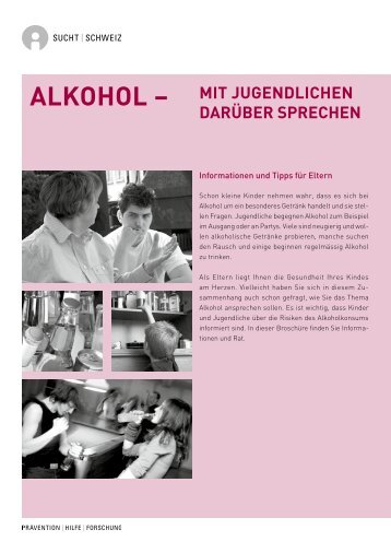 alkohol – - Sucht Schweiz