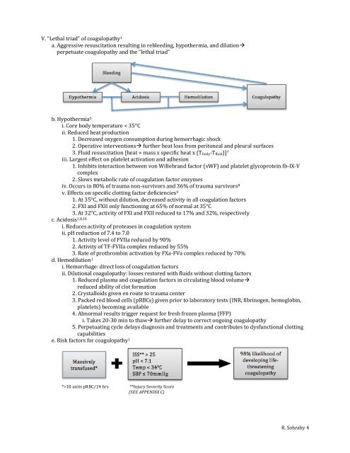 Coagulation Factors in Controlling Traumatic Bleeds: FFP, PCC, or ...