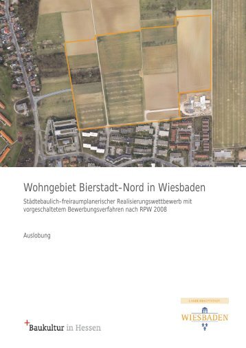 Wohngebiet Bierstadt-Nord in Wiesbaden - Stottrop Stadtplanung