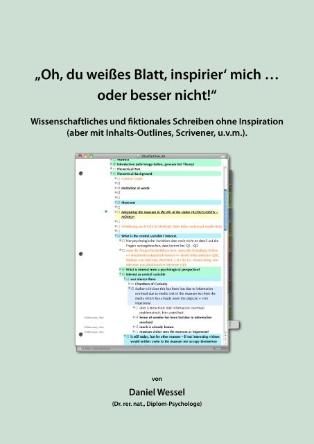 Oh Du Weisses Blatt Inspirier Mich Oder Besser Nicht Organizing