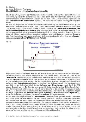 Allgemeines Anpassungssyndrom