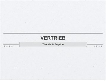 Vertrieb T&E - Inriver