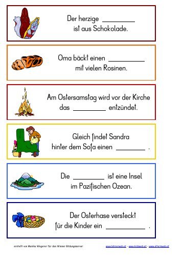 Osterwörter - Lehrerweb