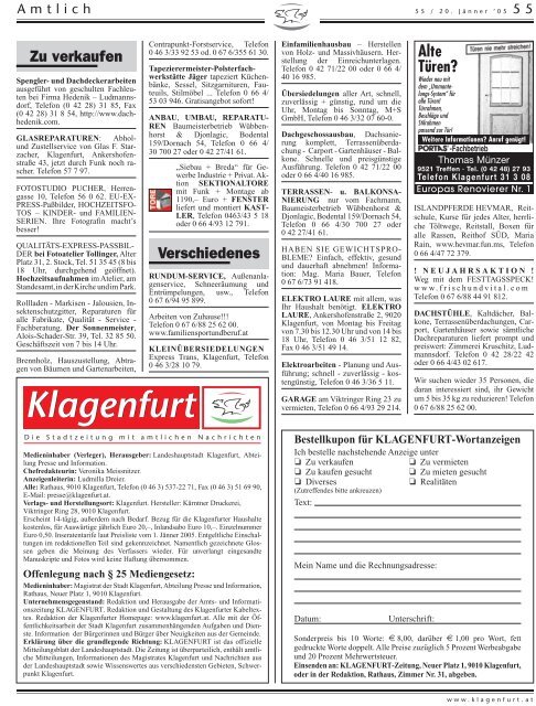 € 10,– - Klagenfurt