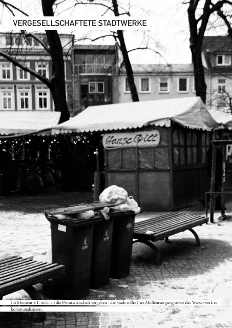 Alles muss man selber machen ... - Stadtgespräche Rostock