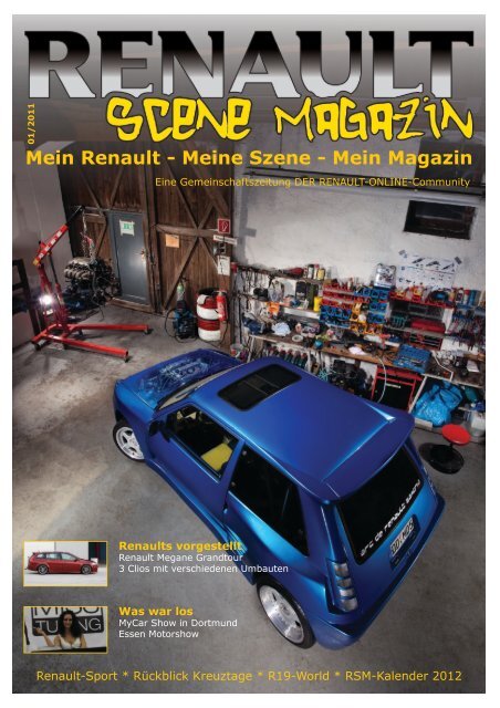 Mein Magazin - Renault Megane Cabrio Fans