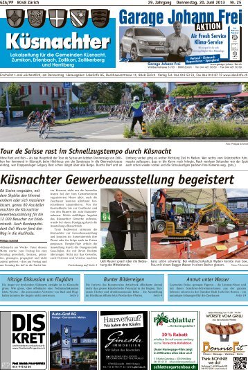 Küsnachter Gewerbeausstellung begeistert - Lokalinfo AG
