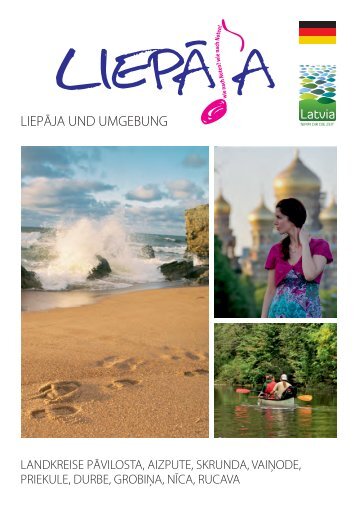 "Liepāja und Umgebung" Tourismus Brochüre - herunterladen - Latvia