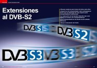 Extensiones al DVB-S2