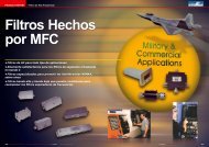 Filtros Hechos por MFC