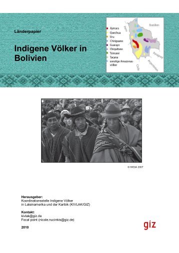 Indigene in Bolivien - GIZ
