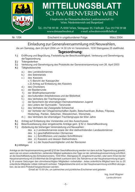 Mitteilungsblatt 2004-1.pdf - Donauschwaben