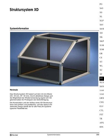 Struktursystem XD - FlexLink