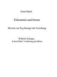 45-Mach, Ernst - Erkenntnis und Irrtum - anova