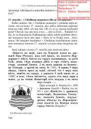 Dejiny greckokatolikov Podkarpatska 1. cast