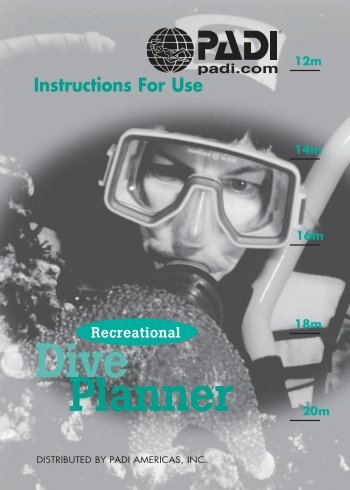 Recreational Dive Planner - Padi