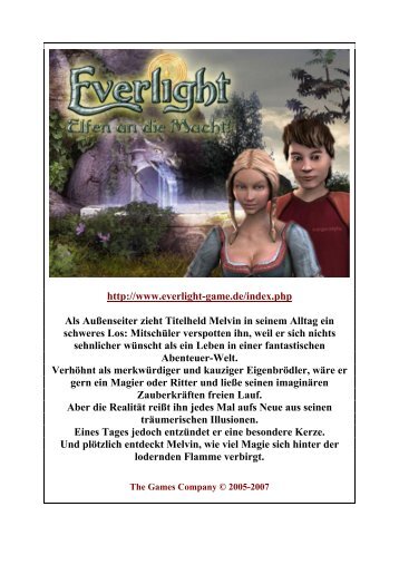 http://www.everlight-game.de/index.php Als ... - Gamepad.de