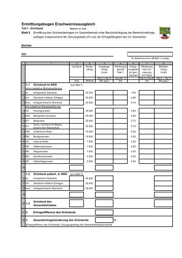 Ermittlungsbogen EA