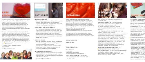 Programm zum Download (.pdf) - Frauengesundheitszentrum Graz