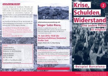 Krise, Schulden, Widerstand - Rosa-Luxemburg-Stiftung