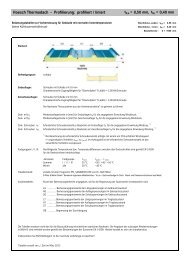 Hoesch Thermodach - Profilierung: profiliert / liniert