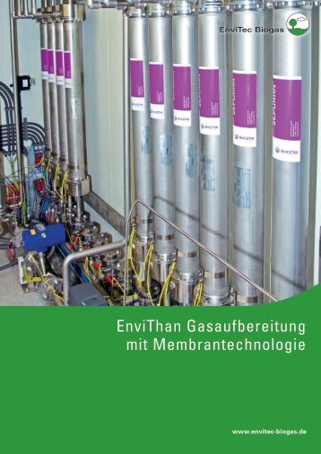 Broschüre Gasaufbereitung - EnviTec Biogas AG