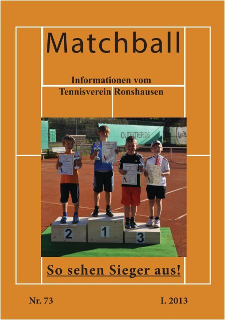 Matchball I.2013 - tennisverein-ronshausen.de