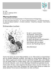 Pfarrnachrichten NR.106 - Godelheim