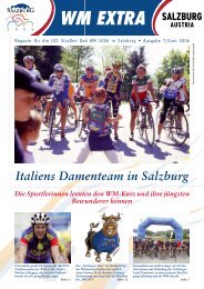 Ausgabe VII/Juni 2006 (3MB) - Rad WM Salzburg 2006