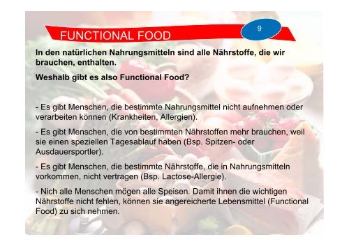 03 Functional Food - Wirtschaft Arbeit Haushalt