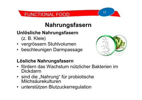 03 Functional Food - Wirtschaft Arbeit Haushalt