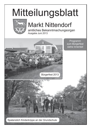 Mitteilungsblatt Juni 2013 - Nittendorf