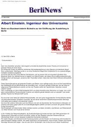 BerliNews: Albert Einstein. Ingenieur des Universums - Max-Planck ...