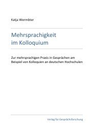 Download - Verlag für Gesprächsforschung