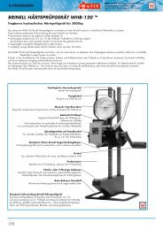 BRINELL HÄRTEPRÜFGERÄT WHB-120 TM - bei der Melit GmbH