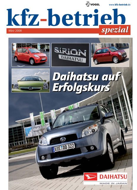 kompletter Bericht KFZ-Betrieb 03/2008 - Autohaus Kiessetz ...