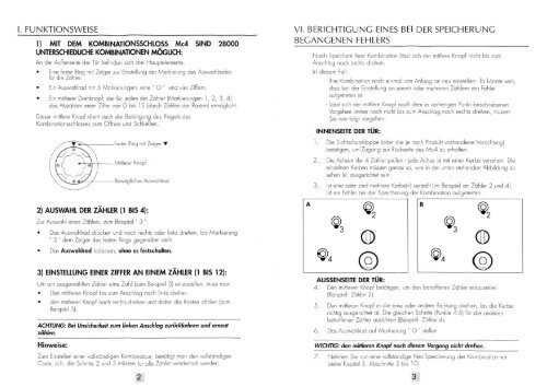 Bedienungsanleitung Download Fichet Bauche Mc4 - Clavis ...