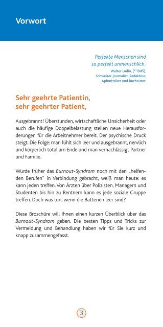 Burnout-Syndrom - Lundbeck