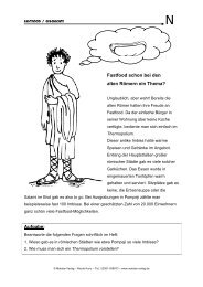 Fastfood schon bei den alten Römern ein Thema ... - Matobe-Verlag